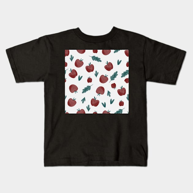 Cutie Apples Kids T-Shirt by MSBoydston